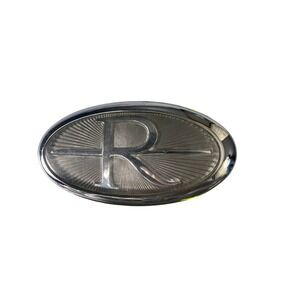 Vintage Buick Riviera R Logo Trunk Emblem Ornament Chrome Silver 5 Inch A56